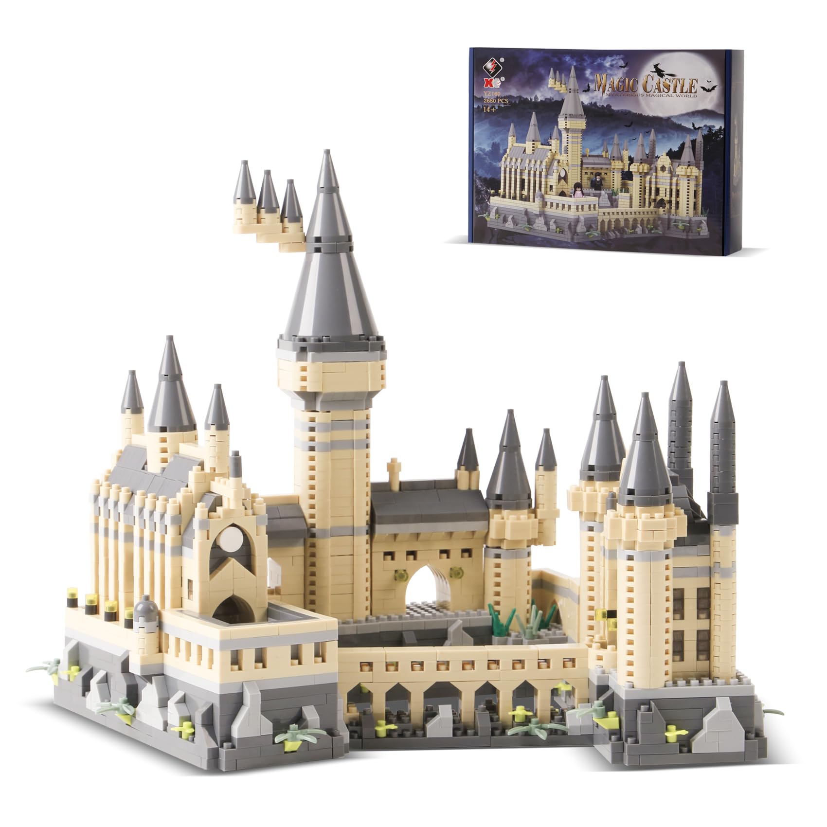 Amazon.com: 2680PCS Harry Magic Castle Micro mini Building Blocks